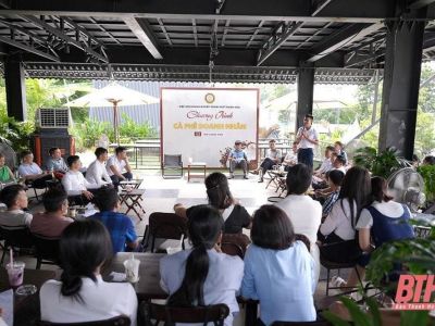 Khởi động chương trình Cà phê doanh nhân Hiệp hội Doanh nghiệp TP Thanh Hóa