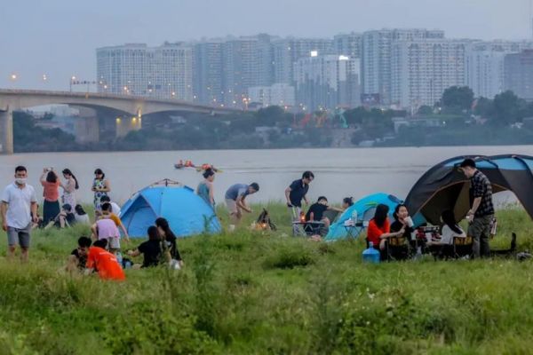 Bãi giữa sông Hồng sẽ thành công viên văn hóa | Hà Nội tin mỗi chiều