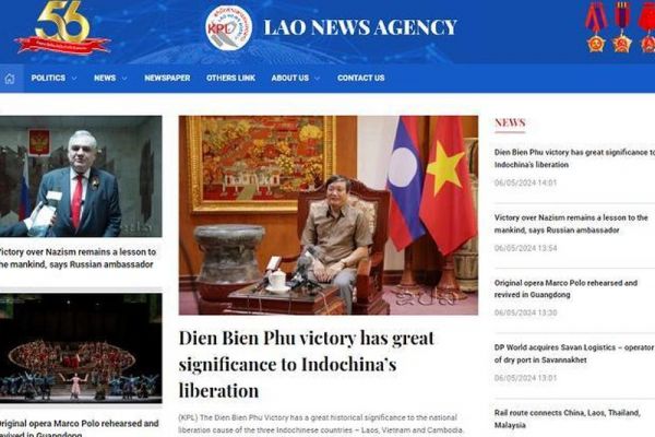 Báo chí Lào: Chiến thắng Điện Biên Phủ là niềm tự hào của cả ba nước Đông Dương