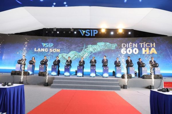 Chính thức Khởi công dự án VSIP Lạng Sơn quy mô 600 ha