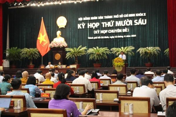 HĐND TP Hồ Chí Minh khai mạc kỳ họp thứ 16: Họp bàn nhiều Nghị quyết quan trọng