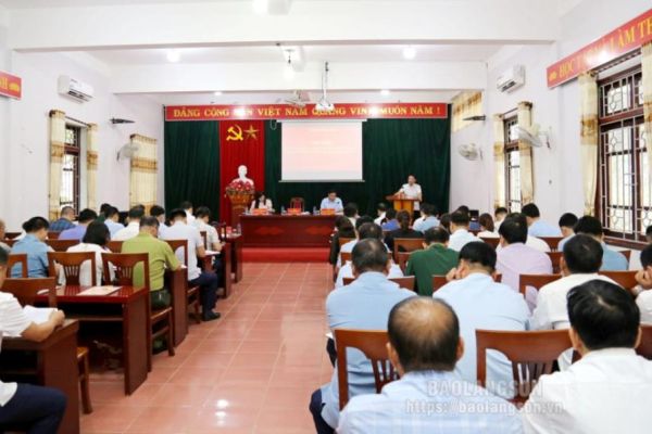 Hội nghị lần thứ 23 Ban Chấp hành Đảng bộ huyện Bắc Sơn: Sơ kết công tác lãnh đạo, chỉ đạo 6 tháng đầu năm