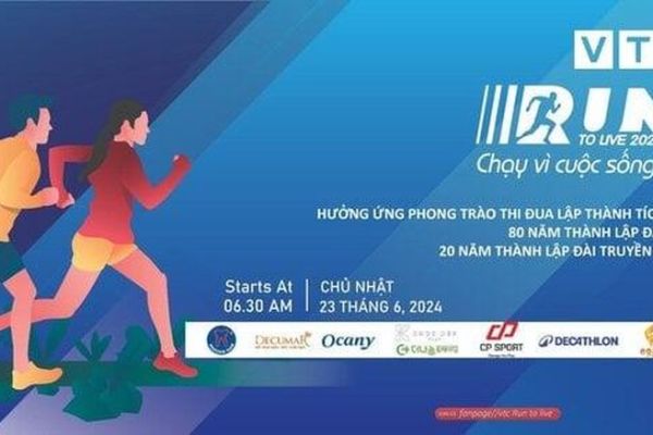 Nữ hoàng điền kinh Nguyễn Thị Oanh tham gia giải chạy VTC Run to Live
