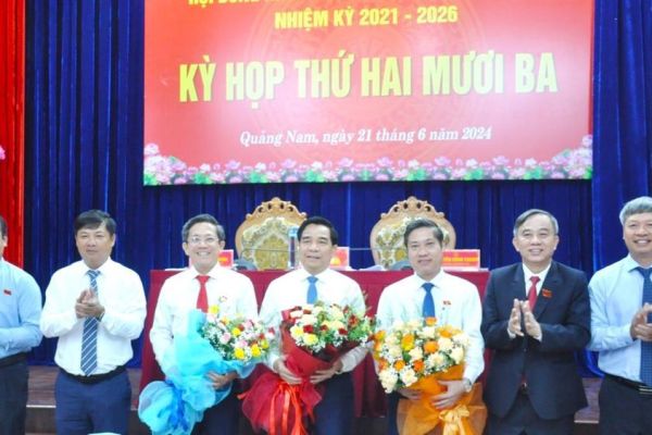 Quảng Nam kiện toàn chức danh lãnh đạo UBND tỉnh nhiệm kỳ 2021-2026