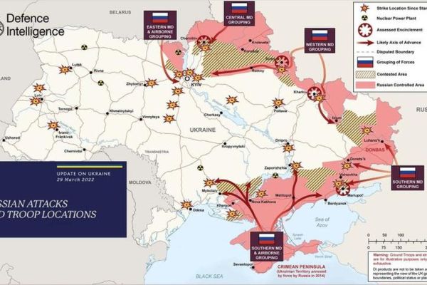 Ukraine tiếp tục dàn mỏng lực lượng trên chiến tuyến 2000km