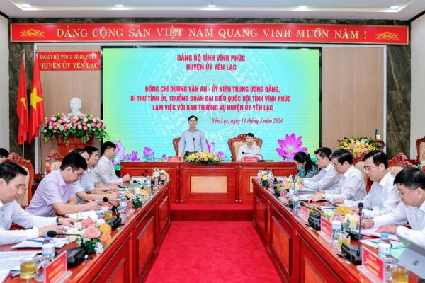 Vĩnh Phúc: Huyện Yên Lạc cần đầu tư phát triển văn hóa, gắn phát triển văn hóa với du lịch, du lịch với văn hóa