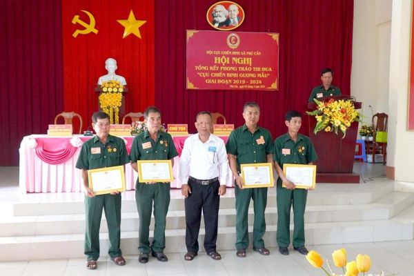 Xã Phú Cần: Qua 5 năm thực hiện phong trào thi đua 'Cựu chiến binh gương mẫu'