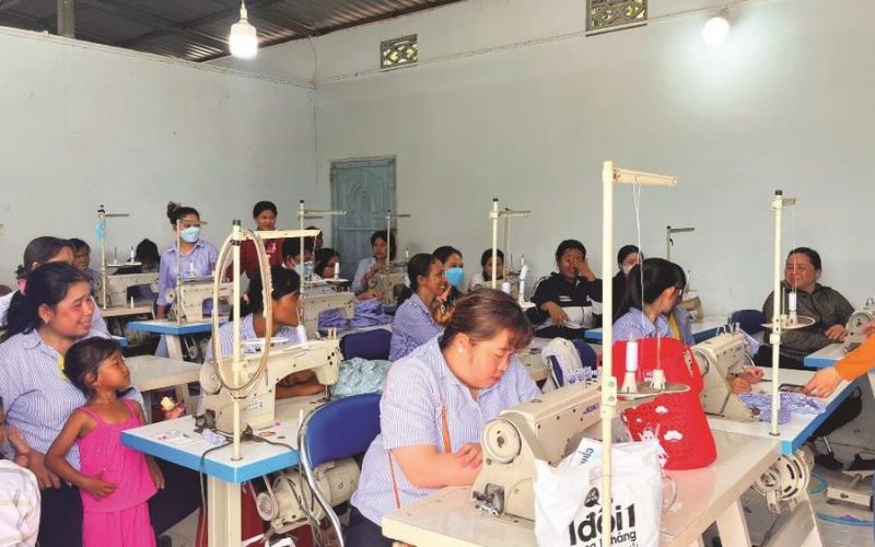 Đào tạo nghề cho đồng bào dân tộc thiểu số Khmer