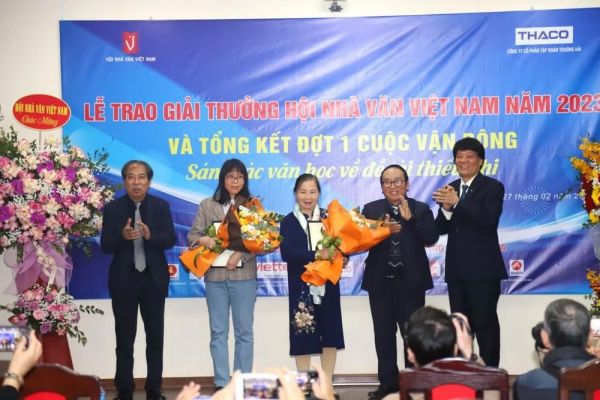 Giải thưởng Hội Nhà văn Việt Nam năm 2023: Văn xuôi 'áp đảo' thơ