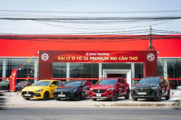 Haxaco (HAX) tiếp tục mở rộng phân phối ô tô MG, khai trương Đại lý 3S Premium MG Cần Thơ