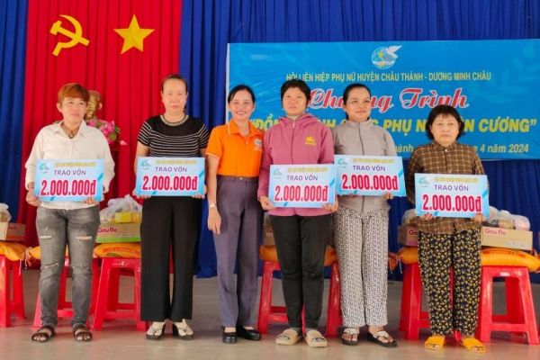 Hội LHPN huyện Châu Thành: 'Đồng hành cùng phụ nữ biên cương'