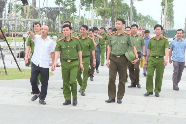 Hơn 1.000 cảnh sát tham gia bảo đảm ANTT đêm khai mạc du lịch Sầm Sơn