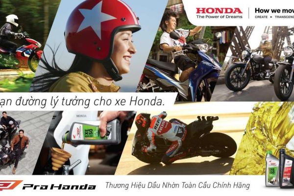 Honda Việt Nam 'tung ra' loại dầu nhờn riêng dành cho xe máy