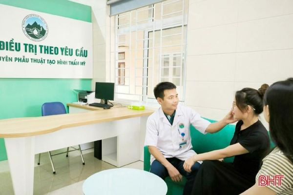Khai trương Phòng khám Thẩm mỹ tại Bệnh viện Đa khoa tỉnh Hà Tĩnh