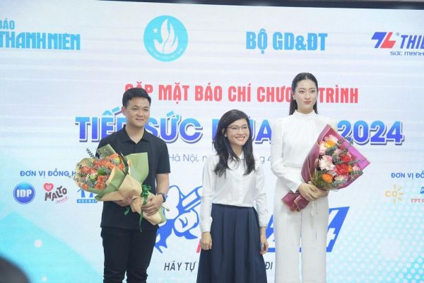 MC Khánh Vy, Hoa hậu Lương Thùy Linh làm đại sứ 'Tiếp sức mùa thi' 2024