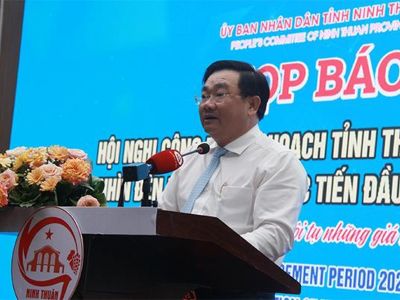 Ngày 28/4, Ninh Thuận công bố quy hoạch, mời gọi đầu tư 55 dự án
