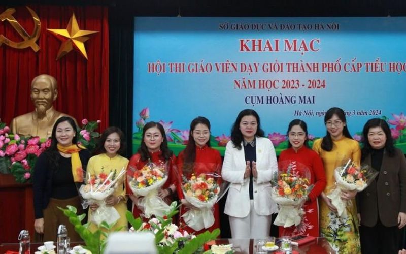 Nhiều tiết dạy sáng tạo trong Hội thi giáo viên dạy giỏi thành phố Hà Nội