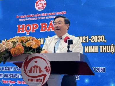 Ninh Thuận công bố hai mũi nhọn kinh tế, mời gọi đầu tư 55 dự án