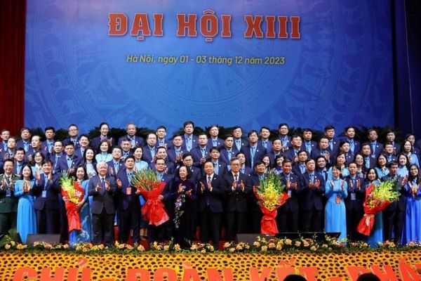 Ra mắt Ban Chấp hành Tổng Liên đoàn Lao động Việt Nam khóa XIII