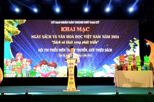Tam Kỳ (Quảng Nam): Tưng bừng Ngày hội sách và văn hóa đọc Việt Nam năm 2024