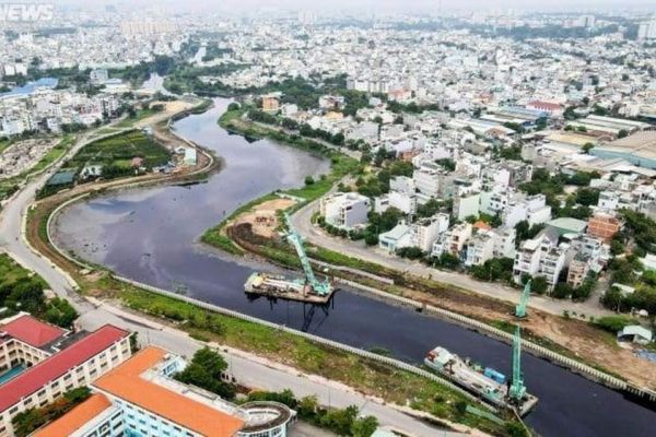 Toàn bộ nhân sự của Tập đoàn Thuận An rút khỏi công trường cải tạo kênh ở TP.HCM