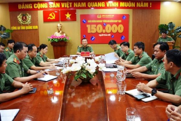 Trang Fanpage 'Công an Quảng Nam' đạt 150.000 người theo dõi