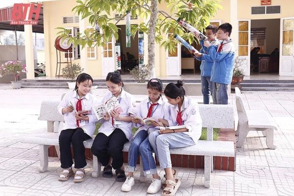 Xây dựng thư viện xanh trong ngành giáo dục Triệu Sơn