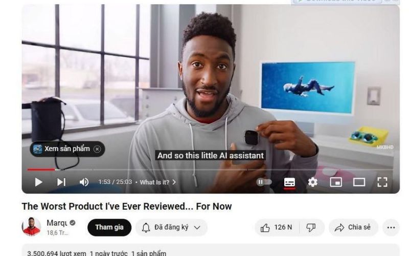 YouTuber đình đám gọi Ai Pin là 'sản phẩm tệ nhất từng đánh giá', gây bão mạng xã hội X